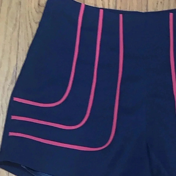 Women’s Altar’d State Shorts Size Small Navy & Pink EUC - Picture 2 of 6